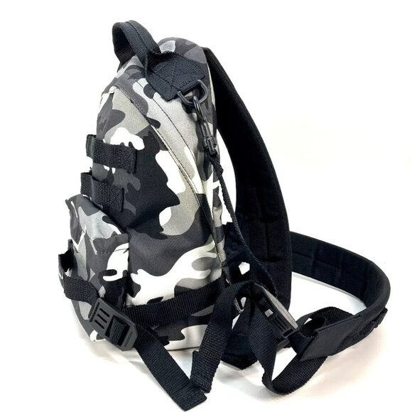 BALENCIAGA 6440312 Camouflage Army Backpack Shoulder Bag 2WAY Backpack - Picture 7 of 14